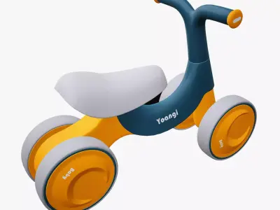 Baby Bike Yoangi 3D model