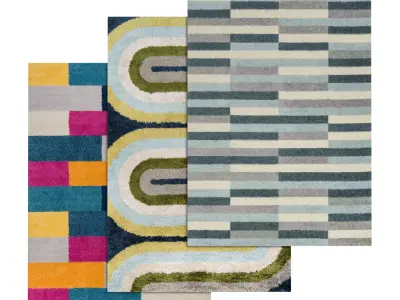 Rug Set 835 3D model