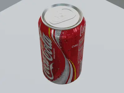 Coke Can 3D model