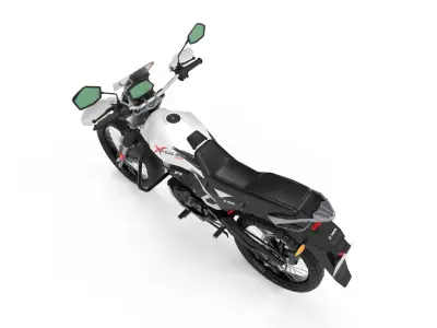 Hero Xpulse Low-poly 3D model