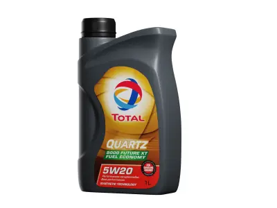 Car Oil Bottle 3D model