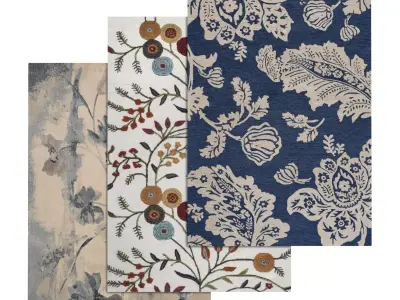 Rug Set 677 3D model