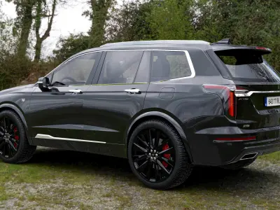 Cadillac XT6 3D model