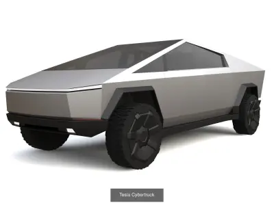 Electric cars 3D Model Pack