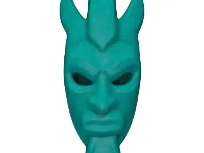 Tribal Mask 1 3D print model
