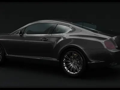 Bentley Continental GT Speed 2008 3D model