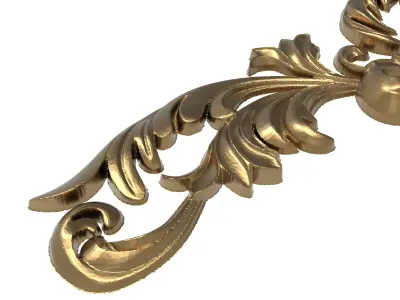  decorative pattern ready for 3D printing 3D model 45