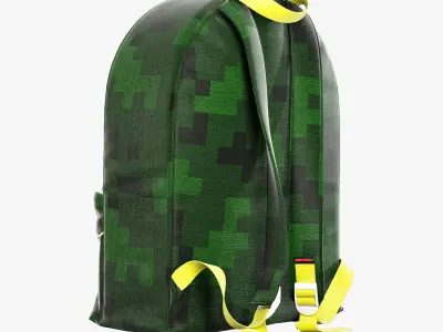 decorative set green 3D model