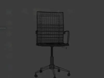 Chair office style 3D model