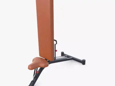 Adjustable bench 3D model