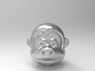 Charm monkey 3D model