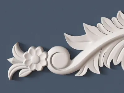 Decorative Onlay 3D model 7