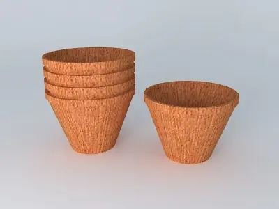 Terracotta vase Free 3D model