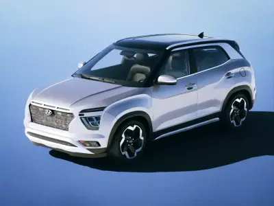 Hyundai ix25 2020 Low-poly 3D model