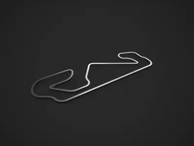 Cataluna Race Track - Spain - 3D Printable 3D print model