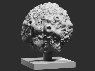 Modern Abstract Decorative sculpture 3d print model 114 3D print model