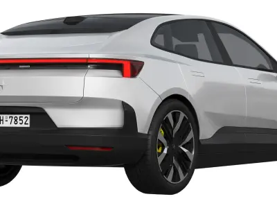 Polestar 4 2024 3D model