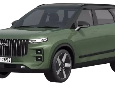 Jaecoo 7 2025 3D model