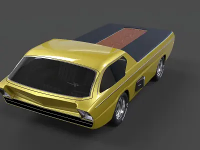 Dodge Deora 1967 3D model