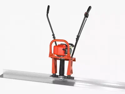 Vibratory Screed 3D model