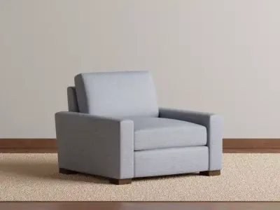 Otto Single Seat Sofa 3D model