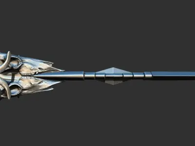 SWORD RAM SKULL 3D print model