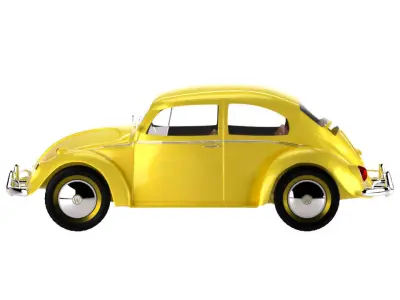 VW Beetle 3D model