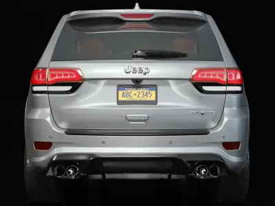 Jeep Grand Cherokee Trackhawk 3D model