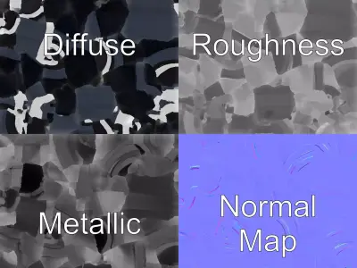 Versatile Hybrid Headphones model pack Low-poly 3D model