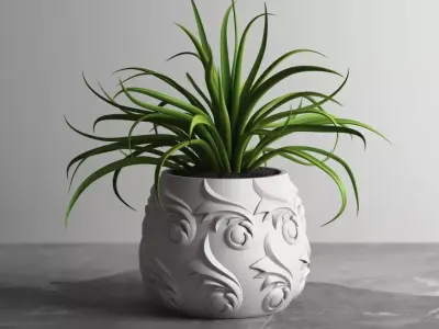 vase 3d print 476 3D print model