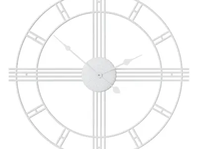 Imperialist wall clock 3D model
