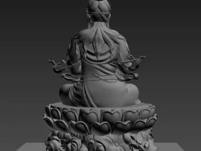 BUDDHA VAIROCANA 3D model