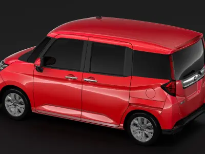 Toyota Tank 2017 3D model