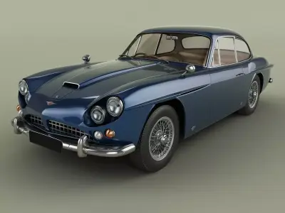 Jensen C-V8 3D model