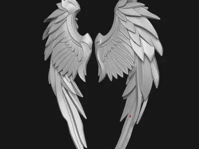 Wings 3D print model