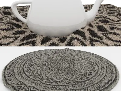 Rugs No 617 Low-poly 3D model
