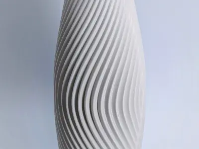 Elegant VASE Version Volute 3D print model
