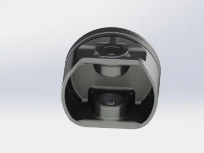 VOLVO B5254T Piston   3D print model