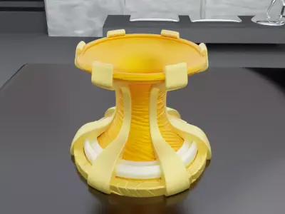 Modern Stylish Vase 3D print model