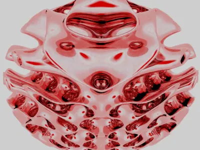 Abstract Gyroid 3D model
