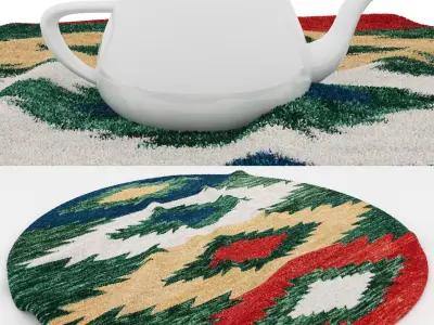 Rugs No 163 Low-poly 3D model