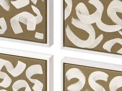 Wall Art Painting 005 3D model