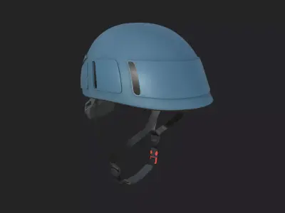 Safety Helmet 3D model 4