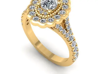 CAD-2066-Ring 3D print model