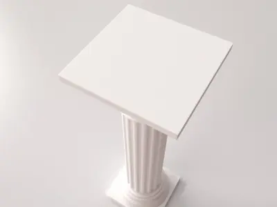 Greek Column Doric 3D model