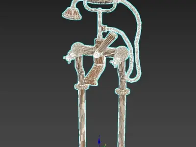 Bath Taps 3D model