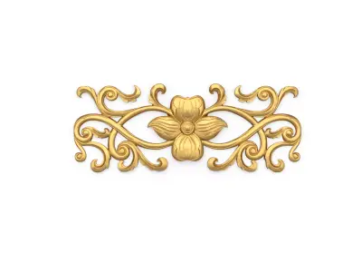 Classic decor ornament 133 3D model