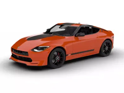 Nissan Z Heritage Edition 2024 3d model 3D model