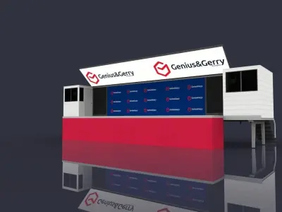 Sport Truck Podium 3D model