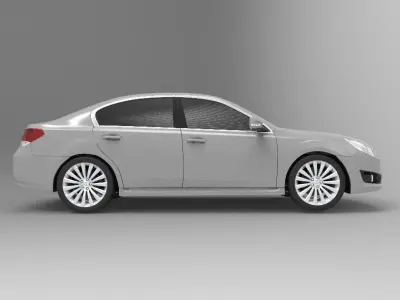 Subaru Legacy 2010 3D model